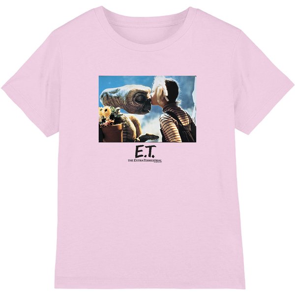 E.T. E.T Kiss Kids T-Shirt, Pink | Size: 12-13 Years
