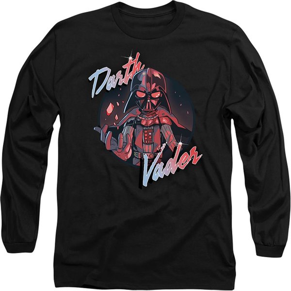 Star Wars Vader Wave Long Sleeve T-Shirt, Black | Size: 2XL