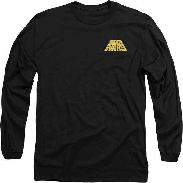Star Wars Galactic Empire Long Sleeve T-Shirt, Black | Size: 2XL