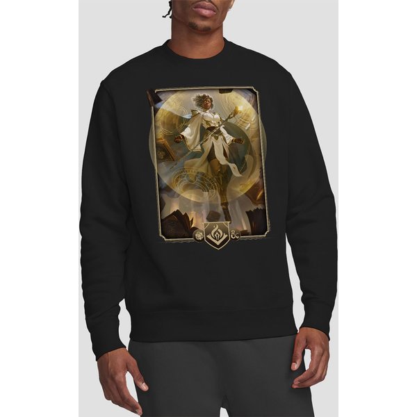 Hasbro Dungeons & Dragons - 2024 Wizard Key Art Sweatshirt in Black | Size: 2XL