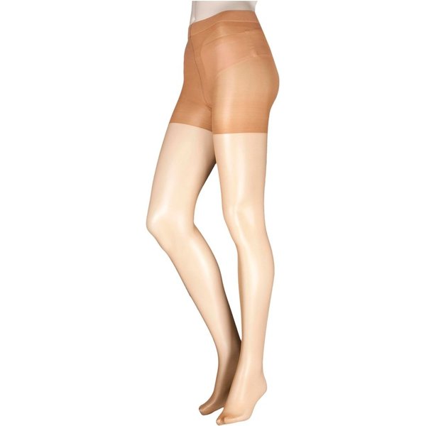 ELLE Women's 1 Pair 20 Denier Shaping Tights in Beige | Size: Medium
