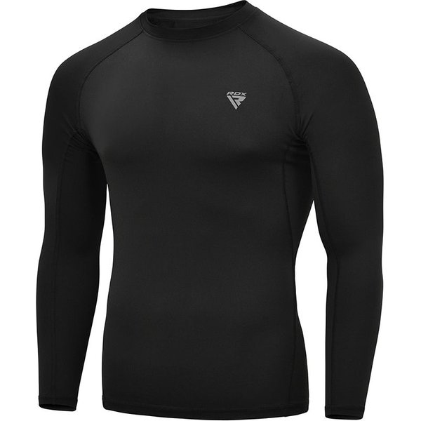T15 Long Sleeve Black Rash Guard