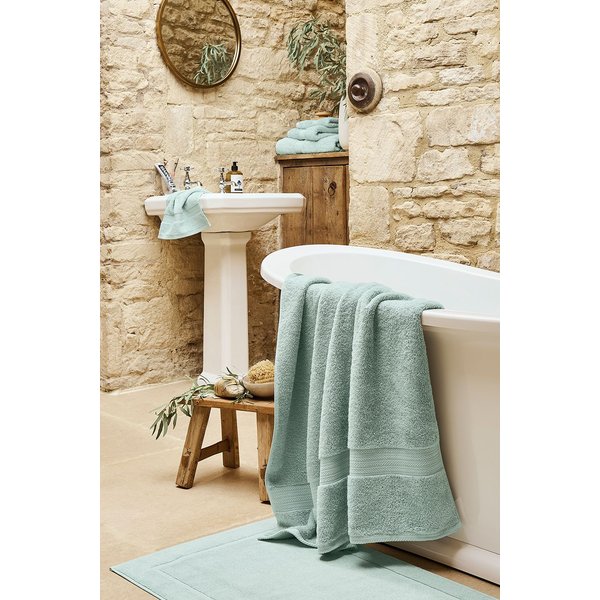 CHRISTY 'Renaissance' Luxury 675GSM Egyptian Cotton Towels in Duck Egg Blue