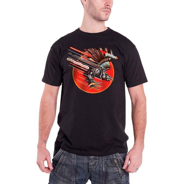 Judas Priest Screaming For Vengeance T-Shirt in Black | Size: Small