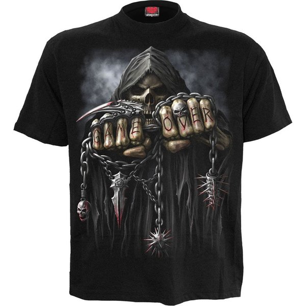 Spiral Game Over T-Shirt Black | Size: 2XL