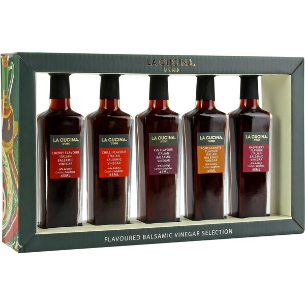 Kimm and Miller (UK) Ltd Balsamic Vinegar Selection in Green | Size: 250ml