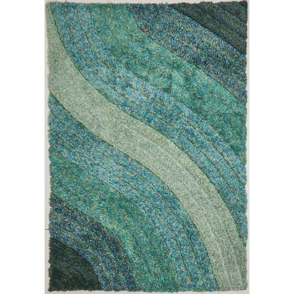 Rugstyle 3D Shaggy Lena Rug in Blue | Size: 160 cm x 230 cm