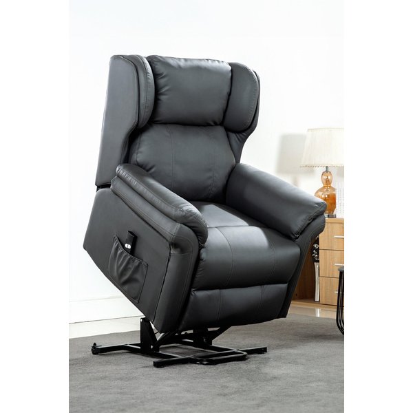 Oakford Electric Rise Recliner - Grey, Grey
