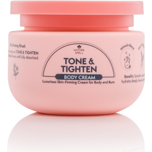 Nature Spell Tone & Tighten Skin-Firming Body Cream for Body & Bum in Pink