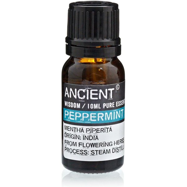 KDMD 10 ml Peppermint Essential Oil in Black