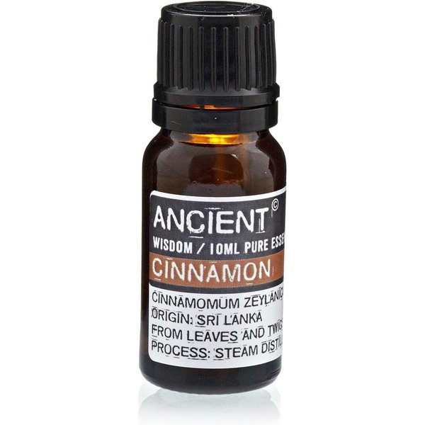 KDMD 10 ml Cinnamon Essential Oil in Black