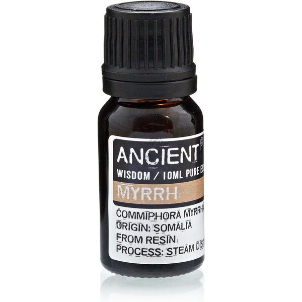 KDMD 10 ml Myrrh Essential Oil in Black