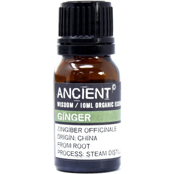 KDMD Ginger Essential Oil 10ml in Black