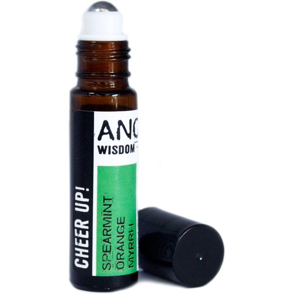 KDMD 10ml Roll On Essential Oil Blend - Cheer Up in Green