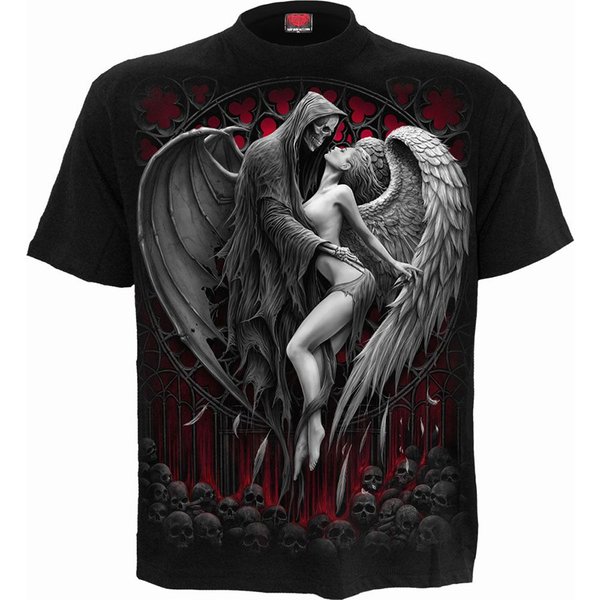 Spiral Forbidden Graphic T-Shirt - Black