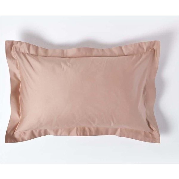 Homescapes Egyptian Cotton Oxford Pillowcase 1000 TC in Beige