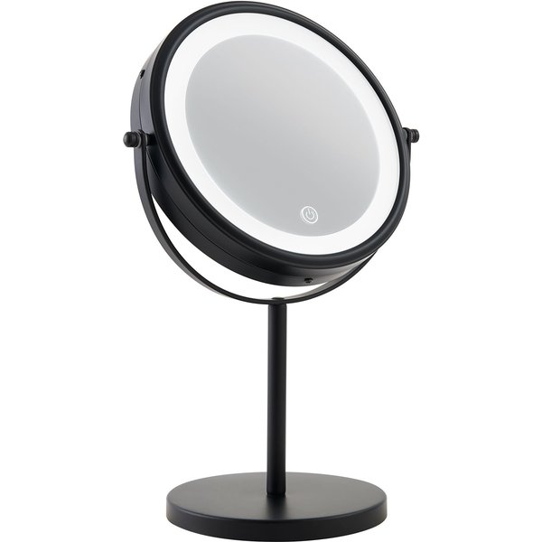Corby of Windsor Corby Winchester Hotel Collection Freestanding LED Mirror in Matte Black