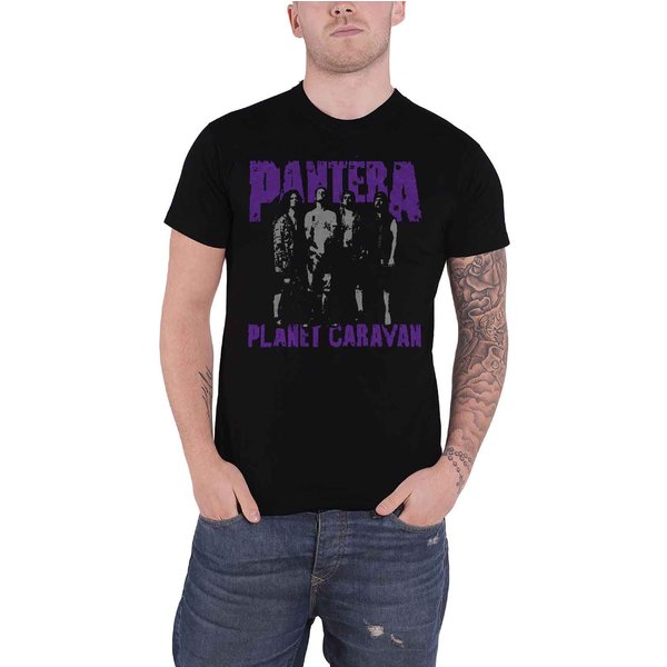 Pantera Planet Caravan T-Shirt in Black | Size: 2XL