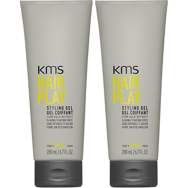 KMS HairPlay Styling Gel 200ml Double in Clear