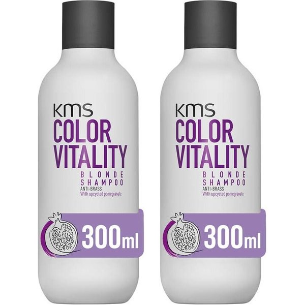 KMS Color Vitality Blonde Shampoo 300ml Double in Clear