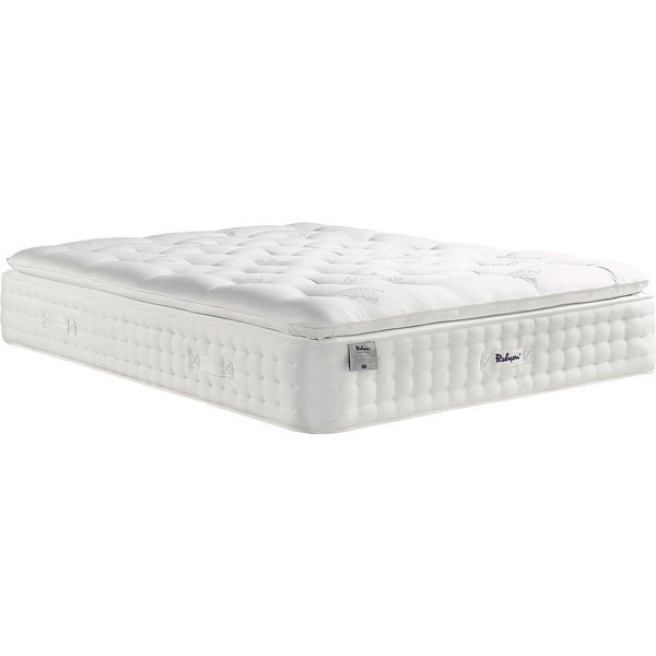 Relyonchiltern Natural Luxury Pillowtop 2500 King Size Mattress, White