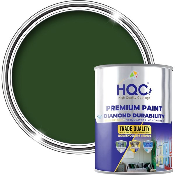 HQC PAINTS Roof Paint - 10L in Racing Green