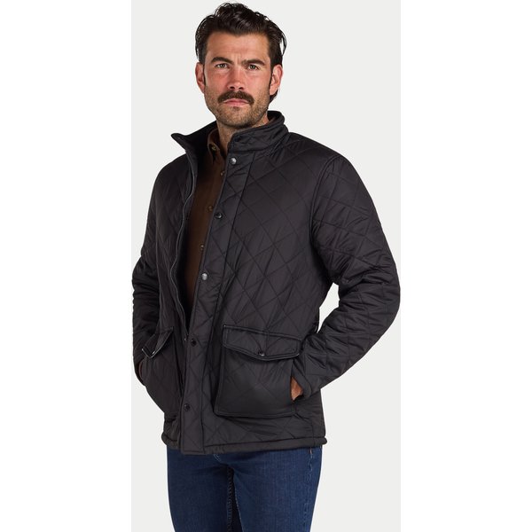 Raging Bull Men's Quilted Jacket in Black | Size: 2XL