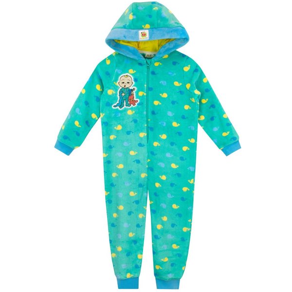 Cocomelon Boy's Fleece Onesie in Blue | Size: 2-3 Years