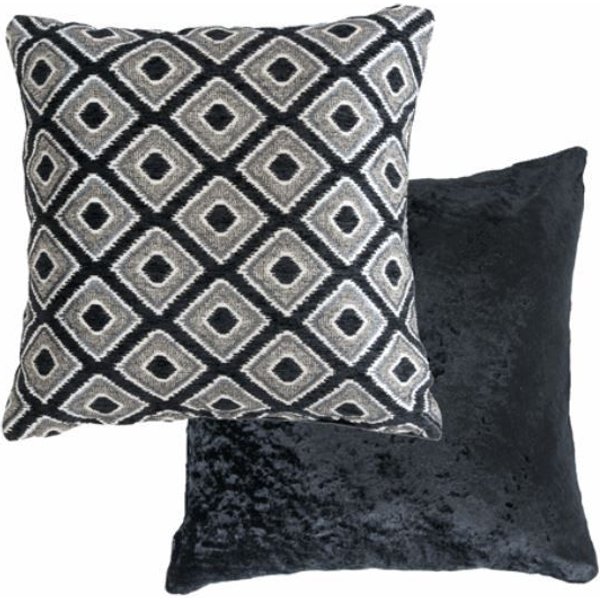 New Edge Blinds Newedgeblinds Nevada Cushion Cover In Black Black