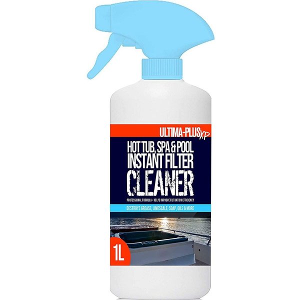 ProKleen Instant Hot Tub, Spa & Pool Filter Cartridge Cleaner 1L in Clear