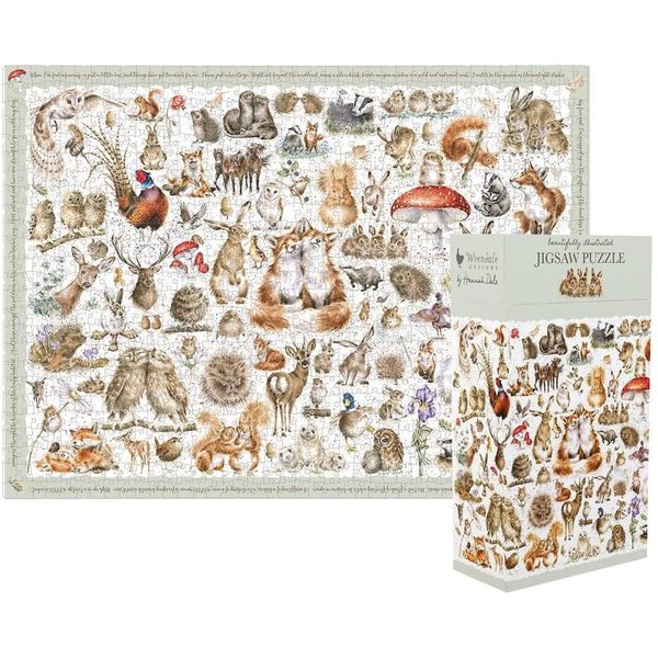 Wrendale Designs The Country Set Jigsaw Puzzle - 1000 Pieces, Multi