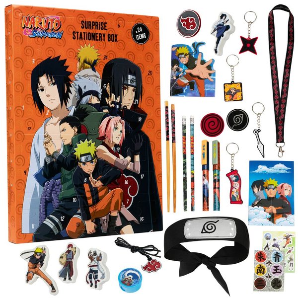 Naruto Stationery Advent Calendar