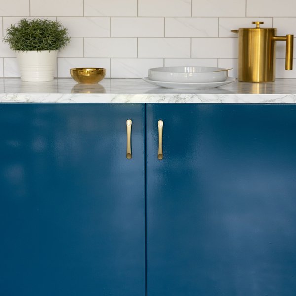 D-C-Fix Glossy Petrol Blue 45cm x 5m Self-adhesive Vinyl Wrap for Doors and Furniture, Blue