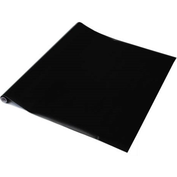 D-C-Fix Matt Black 67.5cm x 10m Self-adhesive Vinyl Wrap for Doors and Furniture, Black