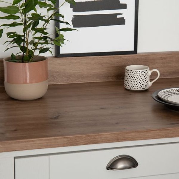 D-C-Fix Artisan Oak Wood Self Adhesive Vinyl Wrap Film for Doors & Worktops in Brown | Size: 675mm x 1000mm