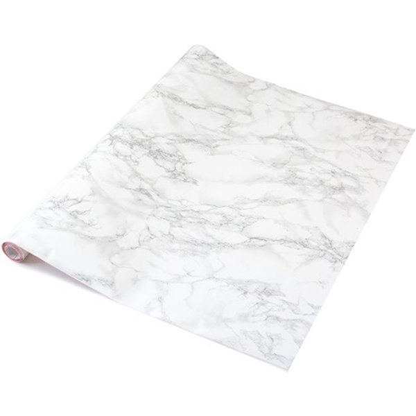 D-C-Fix Marble Grey 67.5cm x 10m Self-adhesive Vinyl Wrap for Doors and Worktops, Grey