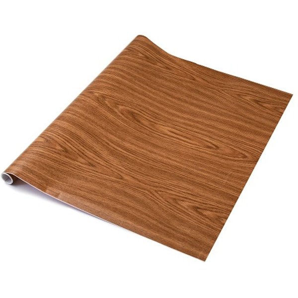 D-C-Fix Oak Light 90cm x 5m Self-adhesive Vinyl Wrap for Doors and Worktops, Brown