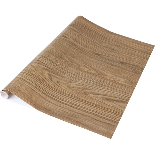 D-C-Fix Casella Oak 67.5cm x 5m Self-adhesive Vinyl Wrap for Doors and Worktops, Brown