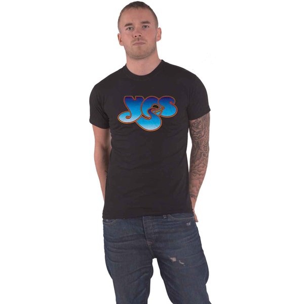 TRUE Classic Blue Band Logo T-Shirt in Black | Size: Large