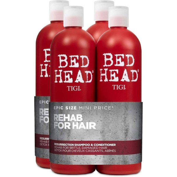 Tigi Women's 'Shampoo & Conditioner' Resurrection 750ml 2pk in Red