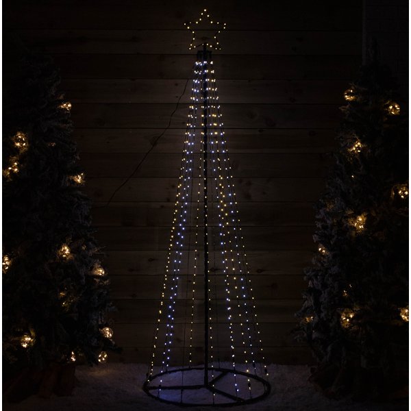 Samuel Alexander 2.1m LED Christmas Cone Tree