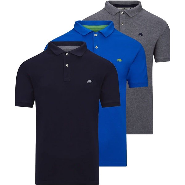 Raging Bull Men's Multipack Classic Polo | Size: 2XL