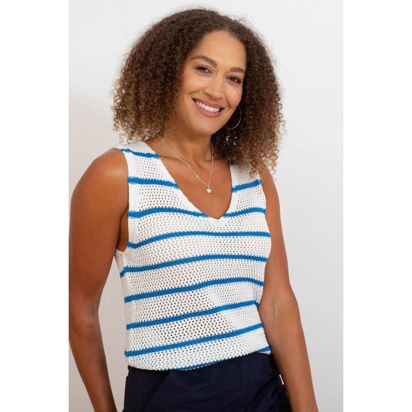 Kite Women's Hermitage Knit Vest Top in Cream | Size: XL