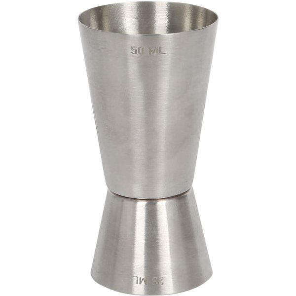 Rink Drink Stainless Steel Jigger - 25/50ml in Silver