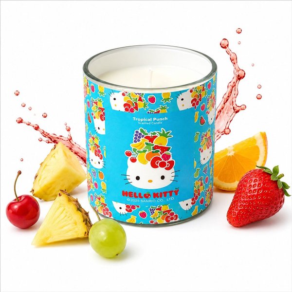 Hello Kitty Original Collection Repeat Printed Tropical Punch Candle 206g