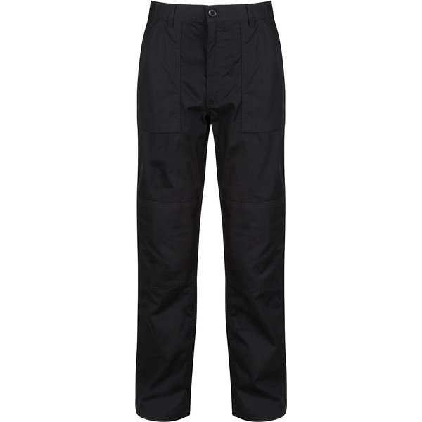 Regatta Professional Men's Workwear Action Trouser (Water Repellent) in Black | Size: 30L