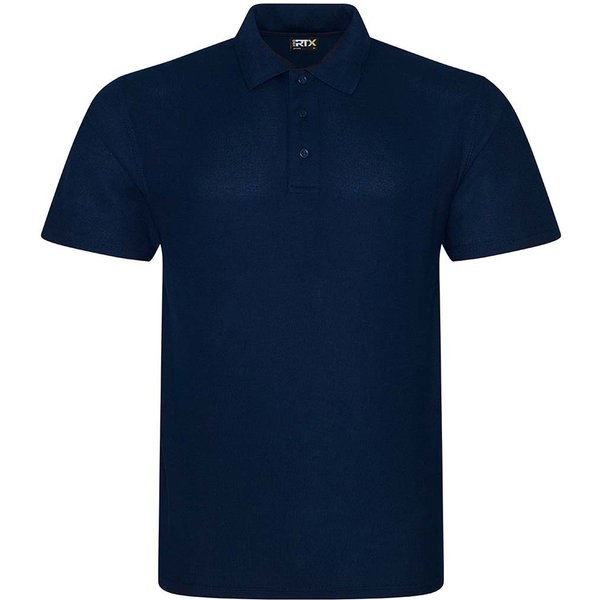 PRORTX Men's Pro Polyester Polo Shirt in Navy | Size: 2XL