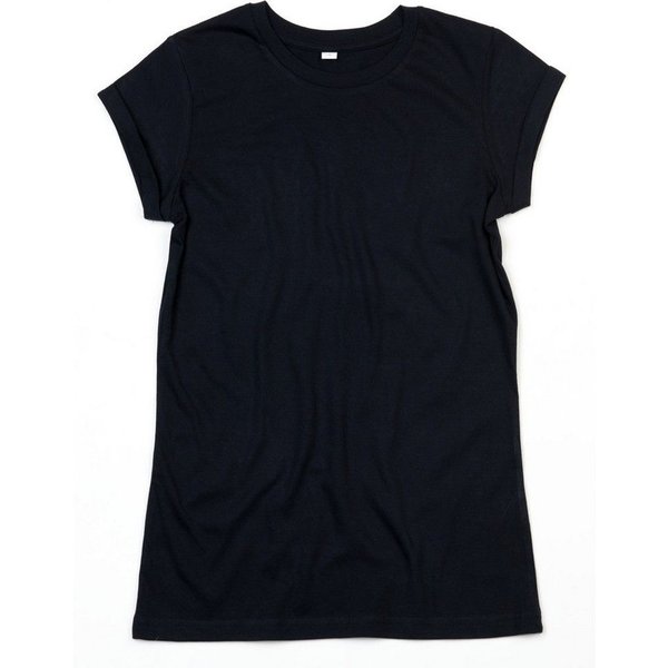 Mantis Women's Roll Sleeve Tee in Black | Size: Large