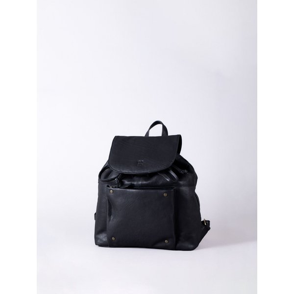 Lakeland Leather Women's 'Harstone' Leather Backpack in Black