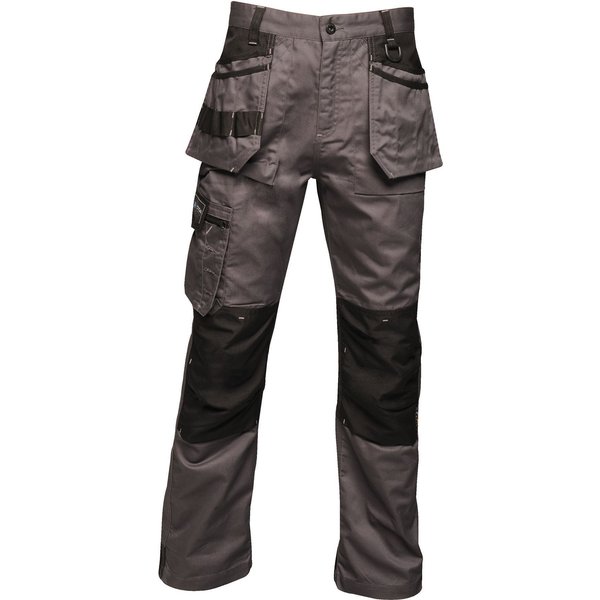 Regatta Professional Men's Work Trousers in True Black | Size: 28L